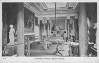 Osborne House Billiard Room Marble Statue Isle Of Wight Old Postcard