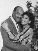 Oscar James & Hannah Carpenter Christmas Day Eastenders 1986 Press Photo
