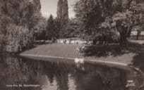 Oslo Fra St Hanshaugen Norway Real Photo River Postcard