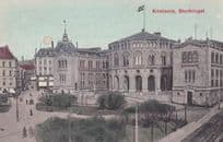 Oslo Kristiania Storthinget Norway Old Postcard