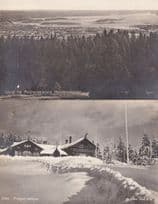 Oslo Utsigt fra Frognersaeterens Hovedrestaurant 2x Norway Postcard
