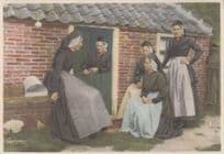 Overjssel Twente Region Costume Fashion Dutch Postcard