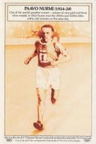 Paavo Murmi Finland Sports Olympic Games Athlete Postcard