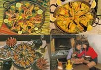 Paella Seafood 4x Spanish Postcard s
