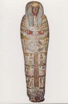 Painted Coffin Of Dentytenamun Egyptian Priest Of God Amun Museum Postcard