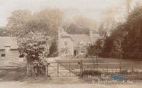 Pangbourne Farm Berkshire Antique Real Photo Postcard