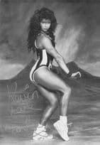 Panther Helen O'Reilly Gladiators Hand Signed Photo