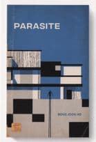 Parasite South Korean Black Comedy Film Movie As Rare Old Book Cover Postcard