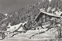 Partie In Adelboden Real Photo Switzerland Postcard