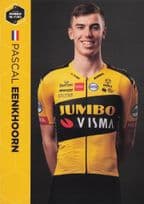 Pascal Eenkhoorn Holland Champion Cyclist Dutch Team Jumbo Visma Postcard