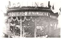 Pat Collins Scenic Railway Roundabout Fairground Vintage Rare Photo