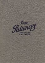 Patience Waddington 1924 First Edition Card Games Orient Lines Ship Book