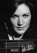 Patricia Potter Brookside Reverse Hand Signed Cast Card Photo