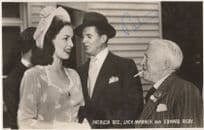 Patricia Roc Meeting Jack Warner Hand Signed Photo