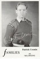 Patrick Cremin Families ITV Australian TV Soap Opera Cast Card Photo