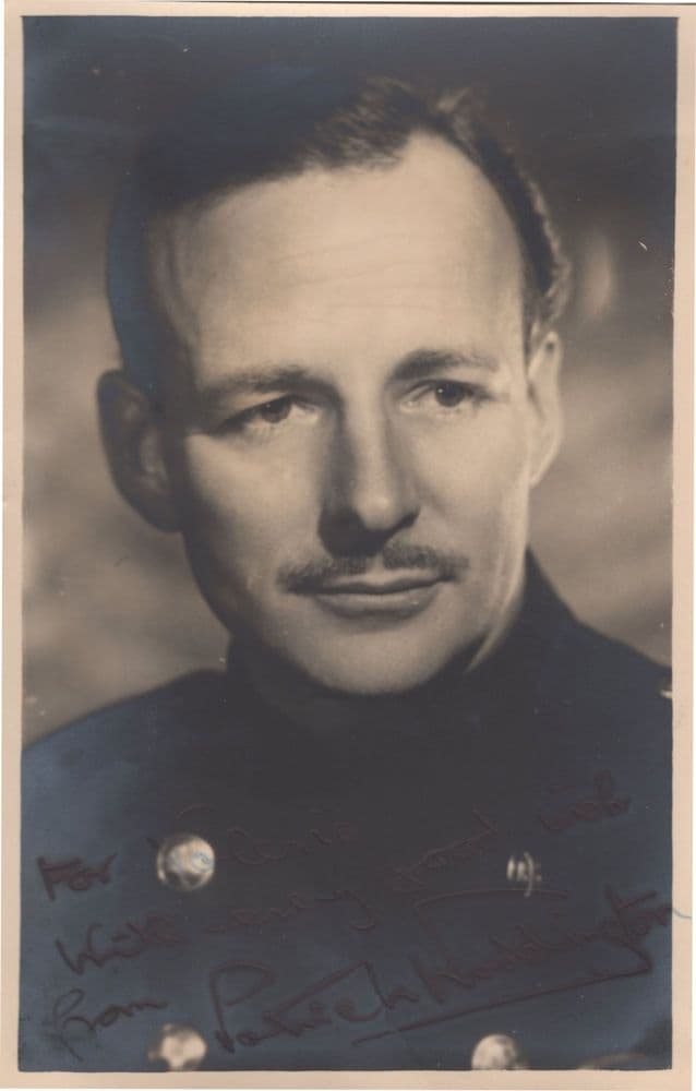 Patrick Wadding Patrick Waddington The Brigadier Dads Army Norfolk Hand Signed Photo