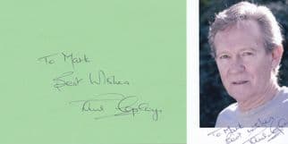 Paul Copley Shameless Hornblower 2x Hand Signed Photo Autograph s