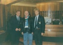 Paul Gascoigne In Pub With Claudio Sclosa Lazio Football Club 1992 Postcard