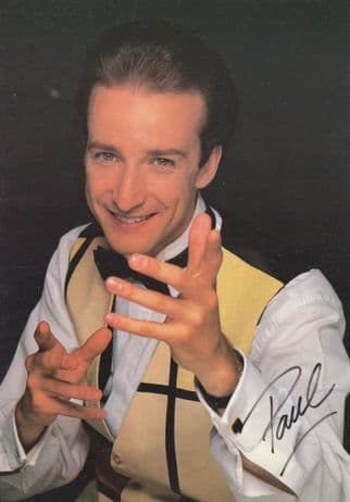 Paul McKenna TV Comedy Hypnotist Large Hand Signed Photo