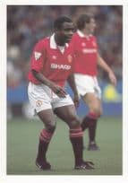 Paul Parker Manchester United Defender Football Club 1990s Postcard