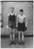 Paul Roderstein & Hein Heese German Boxer Vintage Postcard