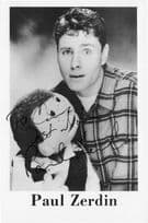 Paul Zerdin GMTV Ventriloquist Vintage AGT Hand Signed Photo