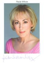 Paula Wilcox Coronation Street Hand Signed Photo