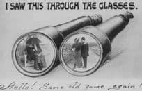 Peeping Tom Comic Postcards