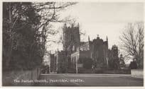 Penkridge Church Staffordshire Real Photo Postcard
