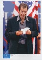 Pete Sampras Crying at 2003 Tennis USA Open Press Photo