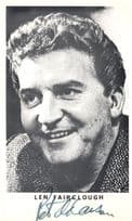 Peter Adamson as Len Fairclough Antique Coronation Street Hand Signed Cast Photo
