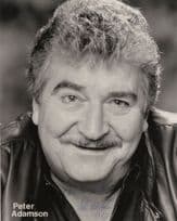 Peter Adamson Len Fairclough Coronation Street 10x8 Hand Signed Photo