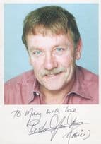 Peter Armitage Bill Webster Hand Signed Coronation Street Autograph