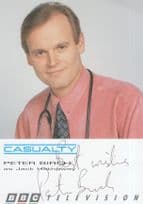 Peter Birch as Jack Hathoway Casualty Hand Signed Cast Photo