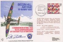 Peter Brothers Biggin Hill Air Fair 1980 Hand Signed Military FDC