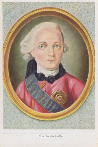 Peter I Der Grobe Kaiser Von Russland The Great German Cigarette Card
