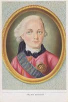 Peter I Der Grobe Kaiser Von Russland The Great German Cigarette Card