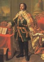 Peter The Great Rare Russian Polish Rare Postcard Style Trade Card