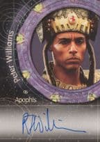 Peter Williams Stargate SG-1 Hand Signed Autograph Card