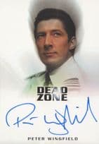 Peter Wingfield The Dead Zone Autograph Signed Photo Card