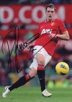 Phil Jones Manchester United FC 8x6 Hand Signed Photo