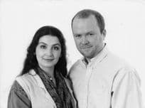 Phil & Romania Lover Nadia Disapproval BBC Eastenders 1993 Press Photo