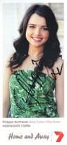 Philippa Northeast as Evelyn MacGuire Home & Away Hand Signed Cast Photo