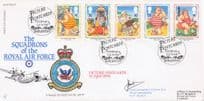 Picture Postcards Brighton Squadrons Of The Royal Air Force Hand Signed FDC