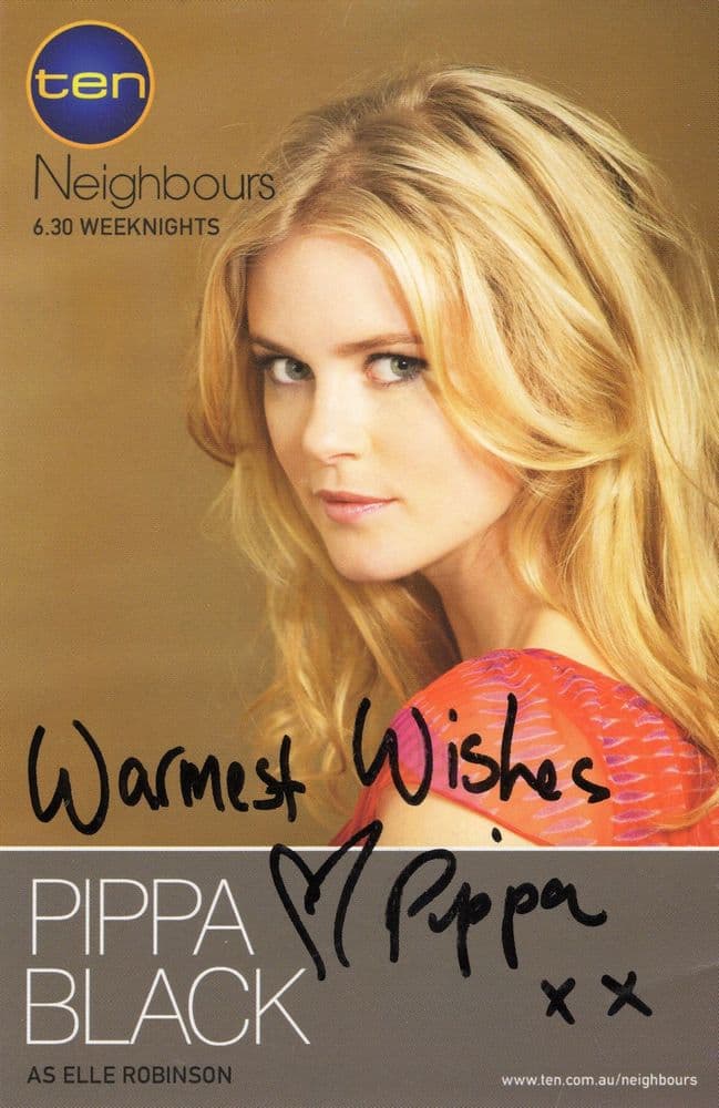 pippa-black-as-elle-robinson-neighbours-hand-signed-cast-card-photo