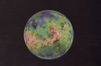 Planet Venus From Radar Photo Magellan Spacecraft Astronomy Postcard