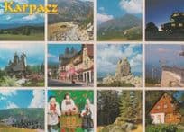 Poland Karpacz 12 Views x Photo Rare Polish Postcard