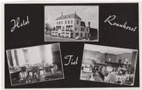 Pont De Zandkuilen Hotel Telkamp Vogeleilandje Tiel Dutch Postcard