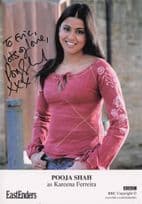 Pooja Shah as Kareena Ferreira To Eric BBC Eastenders Hand Signed Cast Photo