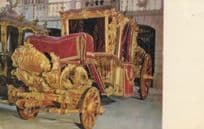 Portugal Old Stage Coach Lisboa Museum Postcard